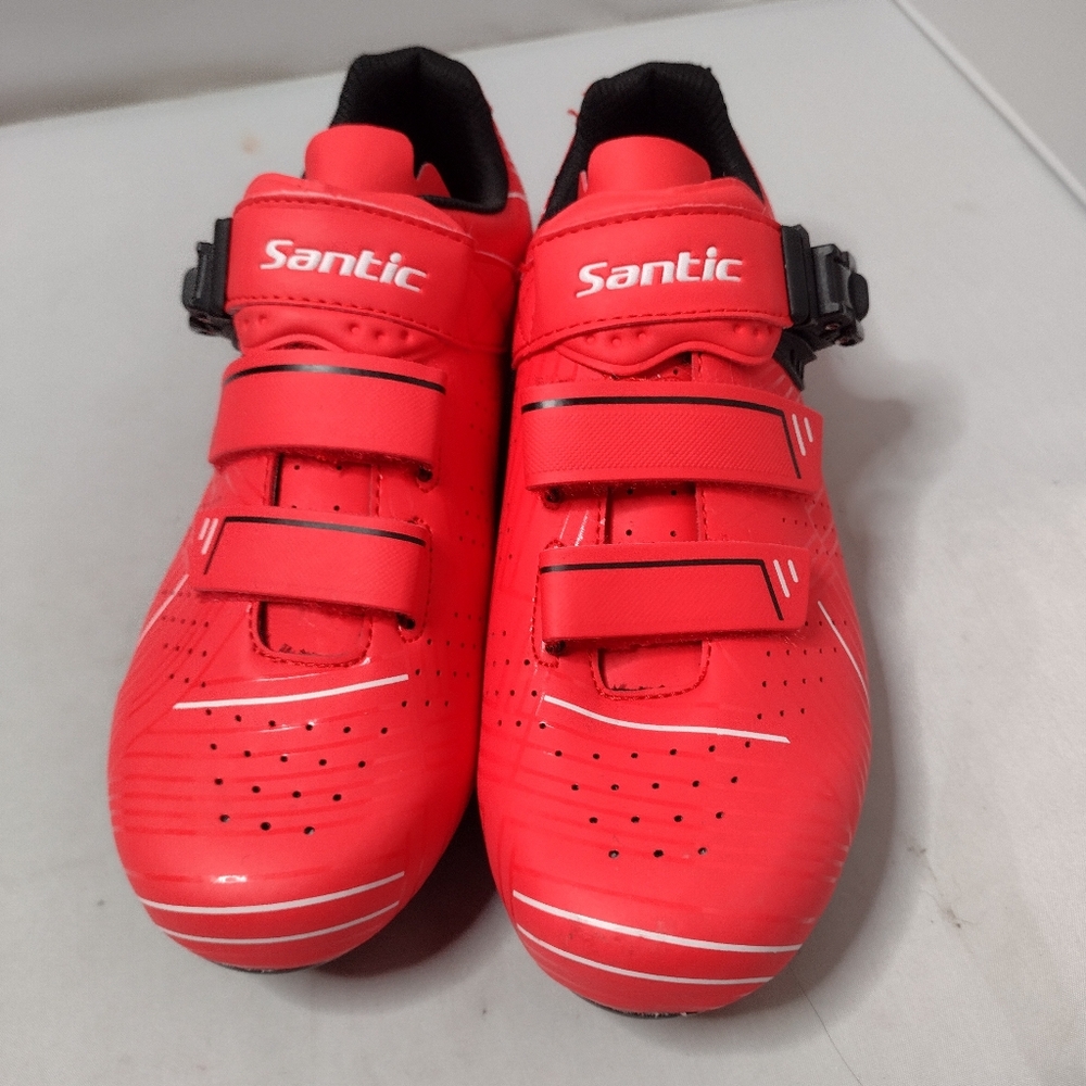 Santic Roadway Unisex Road Cycling Shoes  41 Red Mountain Bike NWOB